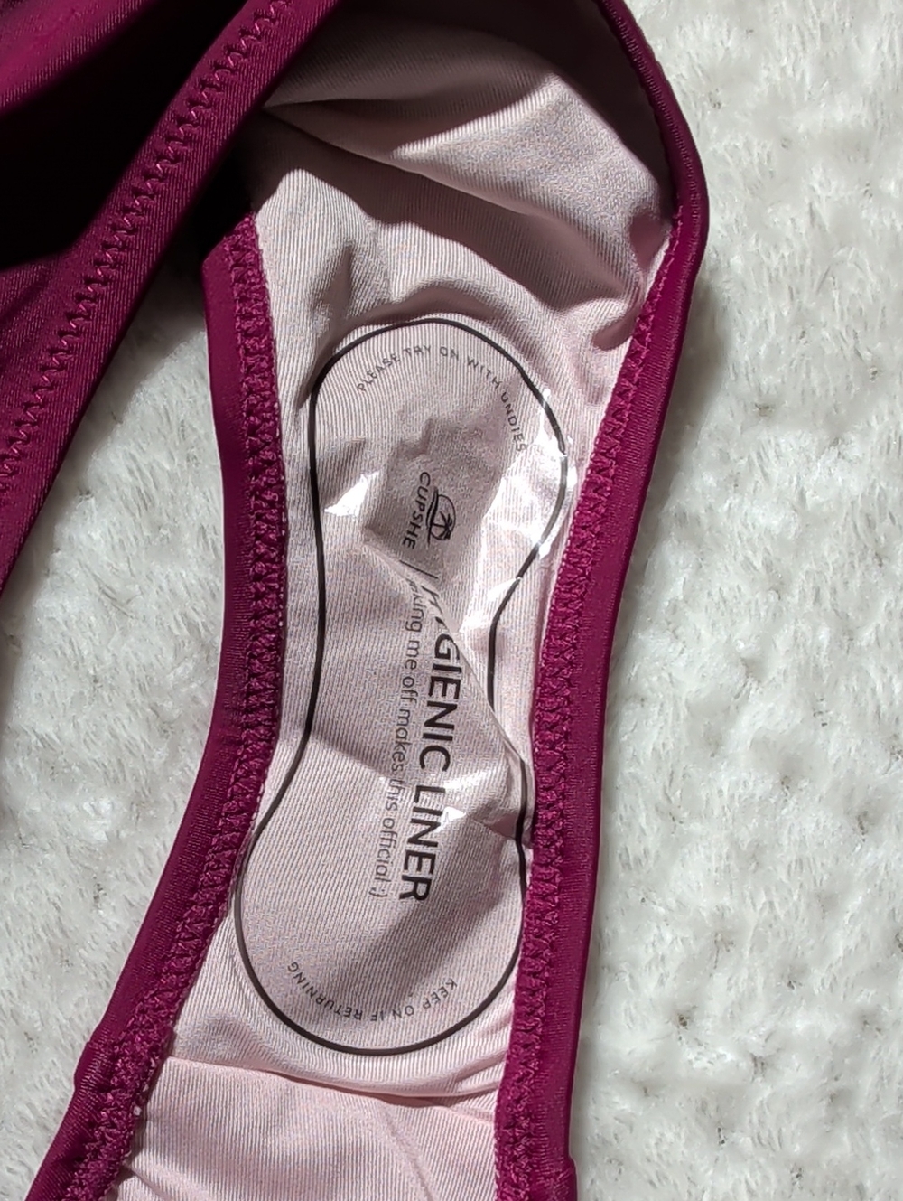Cupshe Colorblock V-Neck Side Tie One Piece Swimsuit - Picture 9 of 9